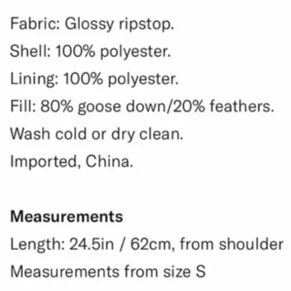 rag & bone chevron puffer jacket XS - Picture 10 of 16